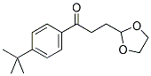 4'-TERT-BUTYL-3-(1,3-DIOXOLAN-2-YL)PROPIOPHENONE Struktur