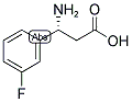 (R)-3-AMINO-3-(3-FLUORO-PHENYL)-PROPIONIC ACID Struktur