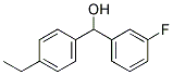 4-ETHYL-3'-FLUOROBENZHYDROL Struktur