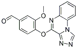 3-METHOXY-4-([1,2,4]TRIAZOLO[4,3-A]QUINOXALIN-4-YLOXY)BENZALDEHYDE Struktur