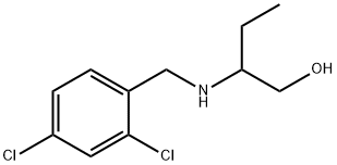 2-[(2,4-DICHLOROBENZYL)AMINO]BUTAN-1-OL Struktur