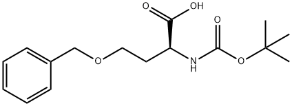 BOC-(RS)-2-AMINO-4-BENZYLOXYBUTANOIC ACID Struktur