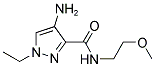 4-AMINO-1-ETHYL-1 H-PYRAZOLE-3-CARBOXYLIC ACID (2-METHOXY-ETHYL)-AMIDE Struktur