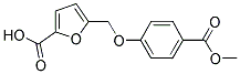 5-(4-METHOXYCARBONYL-PHENOXYMETHYL)-FURAN-2-CARBOXYLIC ACID Struktur