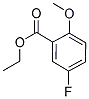 5-FLUORO-2-METHOXYBENZOIC ACID ETHYL ESTER Struktur