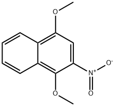 1,4-DIMETHOXY-2-NITRONAPHTHALENE Struktur