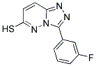 3-(3-FLUOROPHENYL)[1,2,4]TRIAZOLO[4,3-B]PYRIDAZINE-6-THIOL Struktur