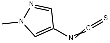 4-ISOTHIOCYANATO-1-METHYL-1H-PYRAZOLE Struktur