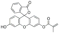 3'-METHACRYLOXYSPIROBENZO[C]-FURAN[1,9']XANTHEN-3-ONE Struktur