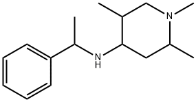 (1-PHENYL-ETHYL)-(1,2,5-TRIMETHYL-PIPERIDIN-4-YL)-AMINE Struktur