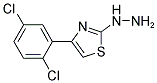 [4-(2,5-DICHLORO-PHENYL)-THIAZOL-2-YL]-HYDRAZINE Struktur