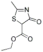 ETHYL 2-METHYL-4-OXO-4,5-DIHYDRO-1,3-THIAZOLE-5-CARBOXYLATE Struktur