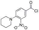 3-NITRO-4-PIPERIDIN-1-YL-BENZOYL CHLORIDE Struktur