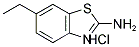 6-ETHYL-1,3-BENZOTHIAZOL-2-AMINE HYDROCHLORIDE Struktur