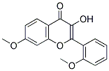 7,2'-DIMETHOXY-3-HYDROXYFLAVONE Struktur