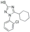 1-(2-CHLORO-PHENYL)-5-CYCLOHEXYL-1H-[1,2,4]TRIAZOLE-3-THIOL Struktur