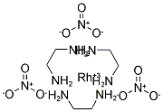 TRIS(ETHYLENEDIAMINE)RHODIUM(III) NITRATE Struktur