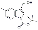 3-HYDROXYMETHYL-5-METHYLINDOLE-1-CARBOXYLIC ACID TERT-BUTYL ESTER Struktur