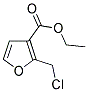 2-CHLOROMETHYL-FURAN-3-CARBOXYLIC ACID ETHYL ESTER Struktur