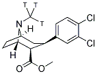 2B-CARBONMETHOXY-3B-(3,4-DICHLOROPHENYL)TROPANE, [N-METHYL-3H] Struktur