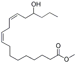 15(R,S)-HYDROXY-9(Z),12(Z)-OCTADECADIENOIC ACID METHYL ESTER Struktur