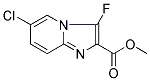 6-CHLORO-3-FLUORO-2H-IMIDAZO[1,2-A]PYRIDINE-2-CARBOXYLIC ACID METHYL ESTER Struktur