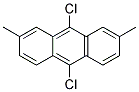 9,10-DICHLORO-2,6(7)-DIMETHYLANTHRACENE Struktur