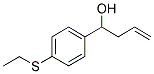 4-(4-ETHYLTHIOPHENYL)-1-BUTEN-4-OL Struktur