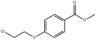 4-(2-CHLORO-ETHOXY)-BENZOIC ACID METHYL ESTER Struktur