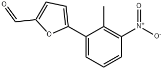 5-(2-METHYL-3-NITROPHENYL)-2-FURALDEHYDE Struktur