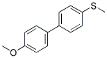 4-METHOXY-4'-METHYLTHIOBIPHENYL Struktur