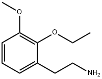 2-(2-ETHOXY-3-METHOXY-PHENYL)-ETHYLAMINE Struktur