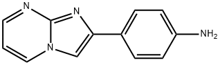 4-IMIDAZO[1,2-A]PYRIMIDIN-2-YLANILINE Struktur