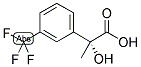 (R)-2-HYDROXY-2-METHYL(3-TRIFLUOROMETHYLBENZENE)ACETIC ACID Struktur