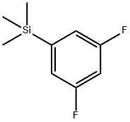 1-(TRIMETHYLSILYL)-3,5-DIFLUOROBENZENE Struktur