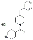 (4-BENZYLPIPERIDIN-1-YL)PIPERIDIN-4-YL-METHANONE HYDROCHLORIDE Struktur