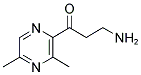 3-AMINO-1-(3,5-DIMETHYL-PYRAZIN-2-YL)-PROPAN-1-ONE Struktur