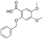 2-BENZYLOXY-4,5-DIMETHOXY-BENZOIC ACID Struktur