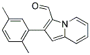 2-(2,5-DIMETHYLPHENYL)-3-INDOLIZINECARBALDEHYDE Struktur