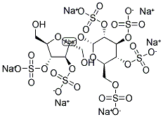 SUCROSE HEXASULFATE SODIUM SALT Struktur