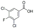 3,5-DICHLORO-4-FLUOROBENZOIC ACID Struktur