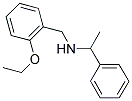 N-(2-ETHOXYBENZYL)-1-PHENYLETHANAMINE Struktur