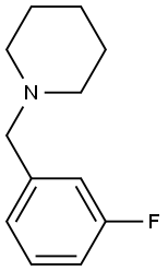 1-(3-FLUOROBENZYL)PIPERIDINE Struktur