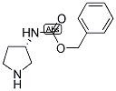 (S)-PYRROLIDIN-3-YL-CARBAMIC ACID BENZYL ESTER Struktur