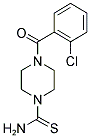 4-(2-CHLOROBENZOYL)PIPERAZINE-1-CARBOTHIOAMIDE Struktur