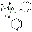 2,2,3,3,3-PENTAFLUORO-1-PHENYL-1-PYRIDIN-4-YL-PROPANOL Struktur