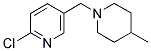 1-[(6-CHLORO-3-PYRIDINYL)METHYL]-4-METHYLPIPERIDINE Struktur