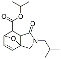 ISOPROPYL 3-ISOBUTYL-4-OXO-10-OXA-3-AZATRICYCLO[5.2.1.0~1,5~]DEC-8-ENE-6-CARBOXYLATE Struktur