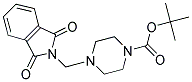 4-[2-(1,3-DIHYDRO-1,3DIOXO-2H-ISOINDOL-YL)METHYL]-1-PIPERAZINECARBOXYLIC ACID, 1,1-DIMETHYLETHYL ESTER Struktur