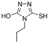 5-MERCAPTO-4-PROPYL-4H-1,2,4-TRIAZOL-3-OL Struktur